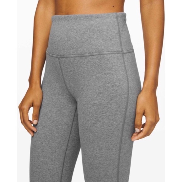9.Lululemon Wunder Lounge Pant 28" *Updated FitHeathered Core Medium Grey - Picture 14 of 16